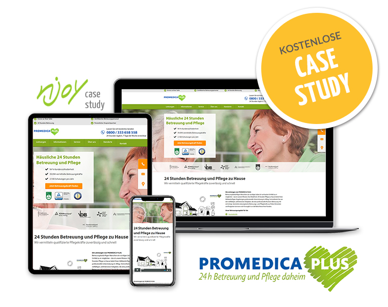 Case Study Promedica Plus Website Relaunch