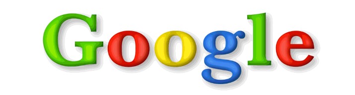 Das alte Google Logo Ein Screenshot zeigt das alte Google Logo