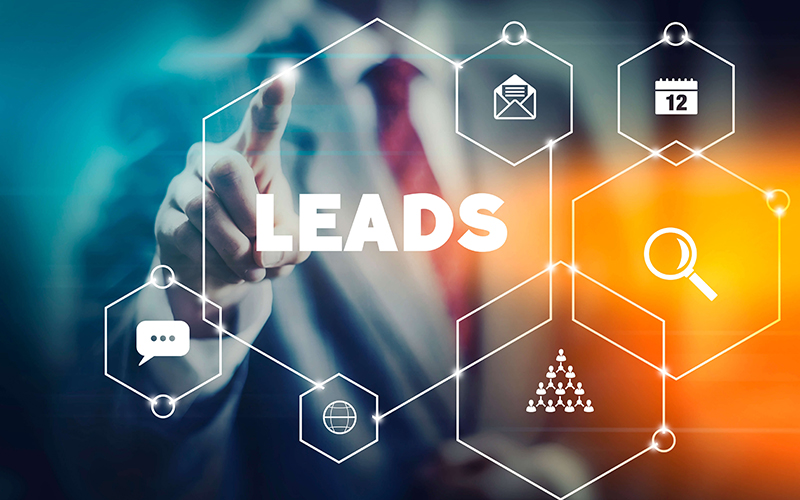Automation für SMARKETING nutzen Symbole zur Lead Generierung